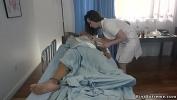 Bokep Full Baldheaded patient Derrick Pierce with cuffed ankle in bed caught sexy nurse Casey Calvert trying to collect his cum and then put her in rope bondage and fucked online
