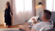 Film Bokep Dominica Phoenix gives a hot footjob in red stockings