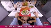 Bokep HD Vittoria Dolce is blowing you under the table during Christmas Dinner in VR 2020