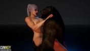 Download Film Bokep Busty Girl fuck with Werewolf vert Huge dick Monster vert 3D Porn WildLife 2020
