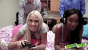 Bokep Mobile Gamer teens take their dads joysticks from behind all while keeping their eyes on the screen gratis