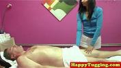 Nonton Video Bokep Real jap masseuse toys with customer dick online