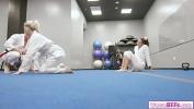 Vidio Bokep Blonde and brunette best friends deepthroating their karate teachers big cock period The blonde facesits her gf while her besties fucked and licking her bff gratis