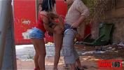 Video Bokep 2 hot spanish girls sucking and fucking in public place comma great threesome hot