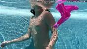 Film Bokep Sexy skinny teen Jessica stripping underwater