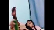 Bokep Baru Slutty Asian webcam close up on double penetration with big green cucumbers gratis