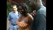 Video Bokep Busty ebony whore gets gangbanged by few fit guys mp4