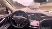 Bokep Mobile Calhoun fucking James while Tesla is driving itself period online