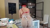 Bokep HD A naked housewife is preparing dinner in the kitchen period The depraved whimsical housekeeper works in the house without panties period terbaik