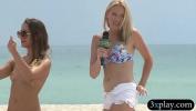 Bokep Hot Three gals take off bikini and did hoola