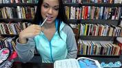 Bokep Video sexy teen latina gets naked and massages her pussy in public library gratis