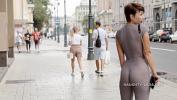 Download vidio Bokep Naughty Lada wear see through outfit in the city period terbaru