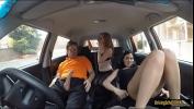 Video Bokep Terbaru Tight redhead hard threesome in the car