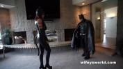 Download Video Bokep Stunning MILF in Catsuit Blows Caped Crusader Cock hot