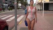 Video Bokep Naughty Lada wears see through swimsuit in public beach terbaru 2020