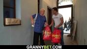 Bokep 2020 Grandma rides young cock hot