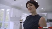 Bokep Terbaru Stepmom Jessica Ryan giving her stepsons his breakfast fucking her milf twat over the kitchen counter