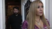 Bokep 2020 Foreign exchange student Moka Mora with nice blonde hair got tied up by her host and then rough pussy fucked hot