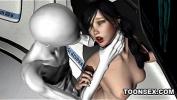 Film Bokep Sexy 3D brunette getting fucked hard by an alien terbaru