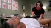 Nonton Bokep Busty brunette Asian doctor fingering her black patients ass and massages his prostate online