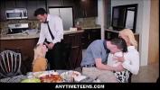 Nonton Video Bokep AnytimeTeens period com Free Use Step Family Dinner Fun mp4