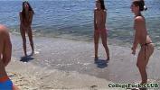 Bokep HD Euro college nymphos drilled at the beach gratis