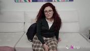 Video Bokep Shy and nervous redhead has her first porn experience to finally leave her parents apos home 3gp