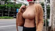 Nonton Bokep Showing breasts with a transparent blouse on the street online
