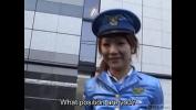 Bokep Online Subtitled Japanese public nudity miniskirt police striptease hot