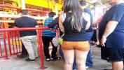 Bokep Big butt in orange shorts gratis
