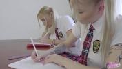 Bokep Video Blonde students with pigtails DOUBLE BJ Blindfolded terbaik