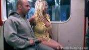 Film Bokep A busty pretty girl in a subway train gang bang group sex orgy terbaru