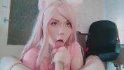 Bokep Pink haired Catgirl eating cum 2022