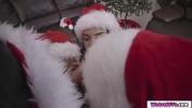 Bokep Online Santa goes to the wrong house comma but Kiley Jay comma Mariah and Aubrey Rose want him to enter the house to take them a picture period After taking pictures the girls wants more comma they start suckin Santas dick and in return Santa fucks 