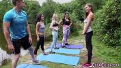 Bokep Mobile Clothed yoga babes suck gratis