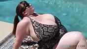 Vidio Bokep lovely bbw poolside in Bikini shows off to next door neighbor terbaik