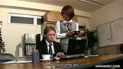 Film Bokep Asian office lady Tsubaki getting fucked by her boss hot