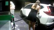 Video Bokep Terbaru Flashing my breasts comma pussy and ass while refueling the car gratis