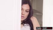 Nonton Film Bokep Horny brunette gets caught masturbating by her roommate 2020