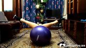 Nonton Bokep Shameless little candy with dark hair performs a solo on a Pilates ball period 3gp