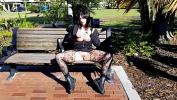 Video Bokep Gothic Slut Squirts On Public Park Bench Larkin Love