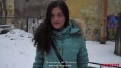 Bokep 2020 Tough Russian winter and beautiful girl sitting on the bench