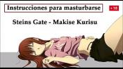 Bokep HD Instrucciones para masturbarse con Makise del anime Steins Gate comma ella quiere tu semen para su laboratorio period terbaru 2020
