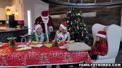 Download Video Bokep A Christmas Fam Orgy Goes Down After Presents During Dinner hot
