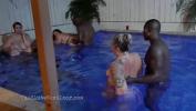 Bokep HD BBW interracial 4some at a pool party 2022