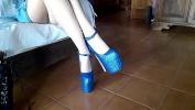 Download Bokep Laura on Heels model step sister 2021 on pantyhose and her brand new platform heels hot