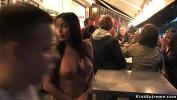 Video Bokep Mistress Harmony Rose walks big tits brunette slave Angelica Heart down the public and crowded streets then fucked outdoor by Zenza Raggi 3gp online