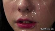 Link Bokep Flirty centerfold gets cum load on her face sucking all the jizz 3gp online