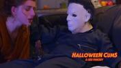 Bokep Baru Aria gags on black cock on Halloween excl hot
