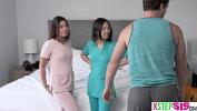 Download Bokep Stepsister and her bestie Lulu Chu and Xxlayna Marie performed a prank on stepbro online